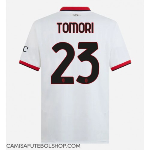 Camisa de time de futebol AC Milan Fikayo Tomori #23 Replicas 2º Equipamento 2024-25 Manga Curta